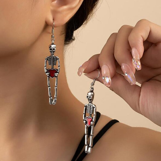 Skeleton Love Earrings